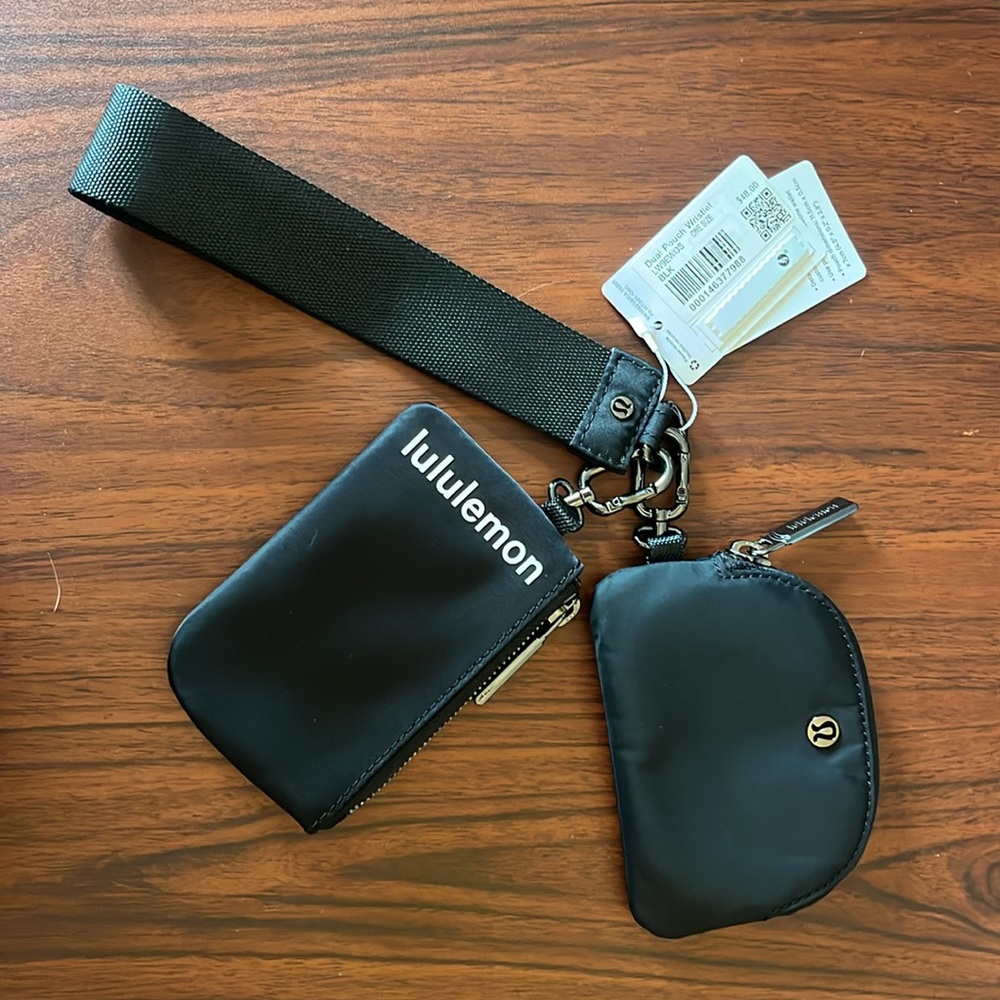 Lululemon Dual Pouch Wristlet NWT